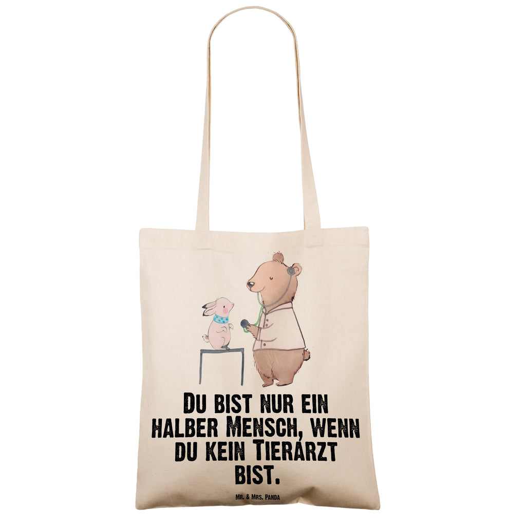 Tragetasche Tierarzt mit Herz Beuteltasche, Beutel, Einkaufstasche, Jutebeutel, Stoffbeutel, Tasche, Shopper, Umhängetasche, Strandtasche, Schultertasche, Stofftasche, Tragetasche, Badetasche, Jutetasche, Einkaufstüte, Laptoptasche, Beruf, Ausbildung, Jubiläum, Abschied, Rente, Kollege, Kollegin, Geschenk, Schenken, Arbeitskollege, Mitarbeiter, Firma, Danke, Dankeschön