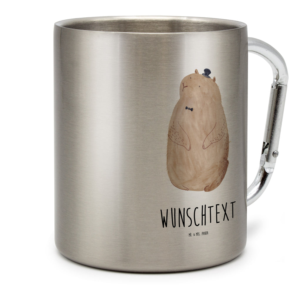 Personalisierter Edelstahlbecher Murmeltier Personalisierte Edelstahltasse, Personalisierter Edelstahlbecher, Personalisierter Outdoor Becher, Personalisierte Outdoor Tasse, Tiermotive, Gute Laune, lustige Sprüche, Tiere, Murmeltier, Knigge, Fröhlichkeit, Freundlichkeit, Respekt, Anstand