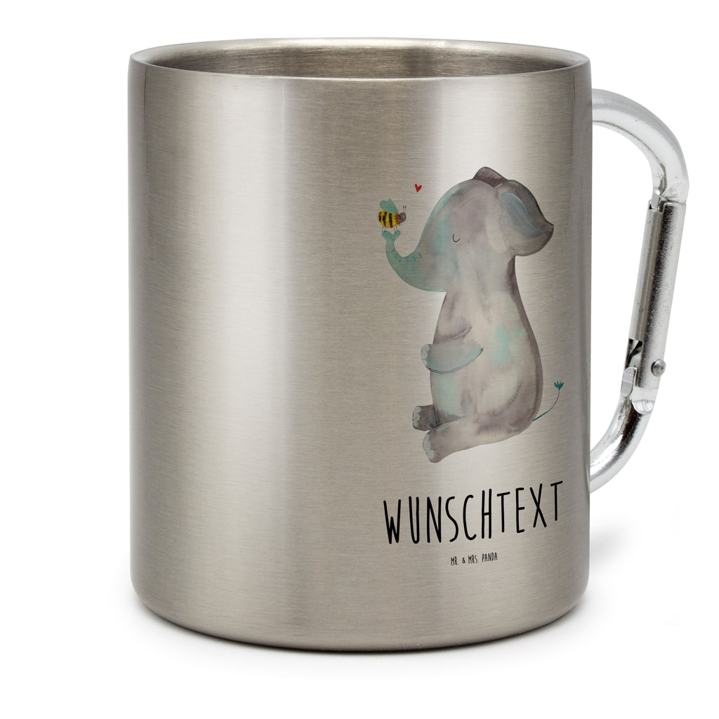 Personalisierter Edelstahlbecher Elefant & Biene Personalisierte Edelstahltasse, Personalisierter Edelstahlbecher, Personalisierter Outdoor Becher, Personalisierte Outdoor Tasse, Tiermotive, Gute Laune, lustige Sprüche, Tiere, Elefant, Biene, Liebe, Liebesbeweis, Jahrestag, Liebesgeschenk, Heiratsantrag, Hochzeitsgeschenk, Liebesspruch