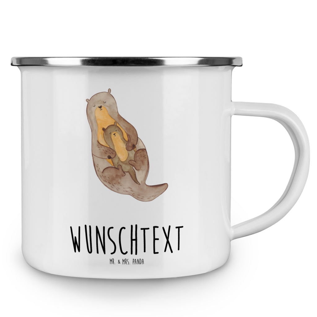 Personalisierte Emaille Tasse Otter mit Kind Emaille Tasse personalisiert, Emaille Tasse mit Namen, Campingtasse personalisiert, Namenstasse, Campingtasse bedrucken, Campinggeschirr personalsisert, tasse mit namen, personalisierte tassen, personalisierte tasse, tasse selbst gestalten, tasse bedrucken, tassen bedrucken, Otter, Fischotter, Seeotter, Otter Seeotter See Otter