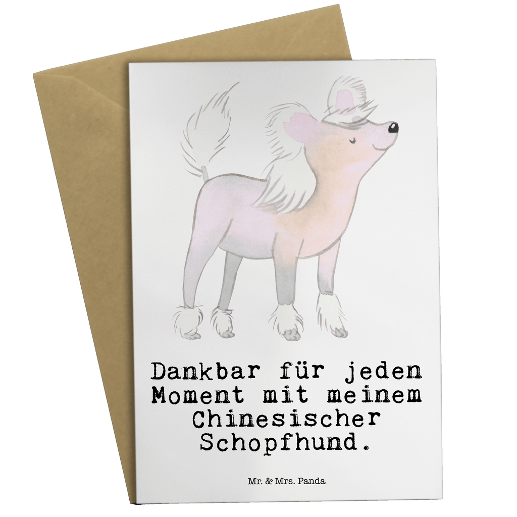 Grußkarte Chinesischer Schopfhund Moment Grußkarte, Klappkarte, Einladungskarte, Glückwunschkarte, Hochzeitskarte, Geburtstagskarte, Karte, Ansichtskarten, Hund, Hunderasse, Rassehund, Hundebesitzer, Geschenk, Tierfreund, Schenken, Welpe, Chinesischer Schopfhund, Chinese Crested Dog