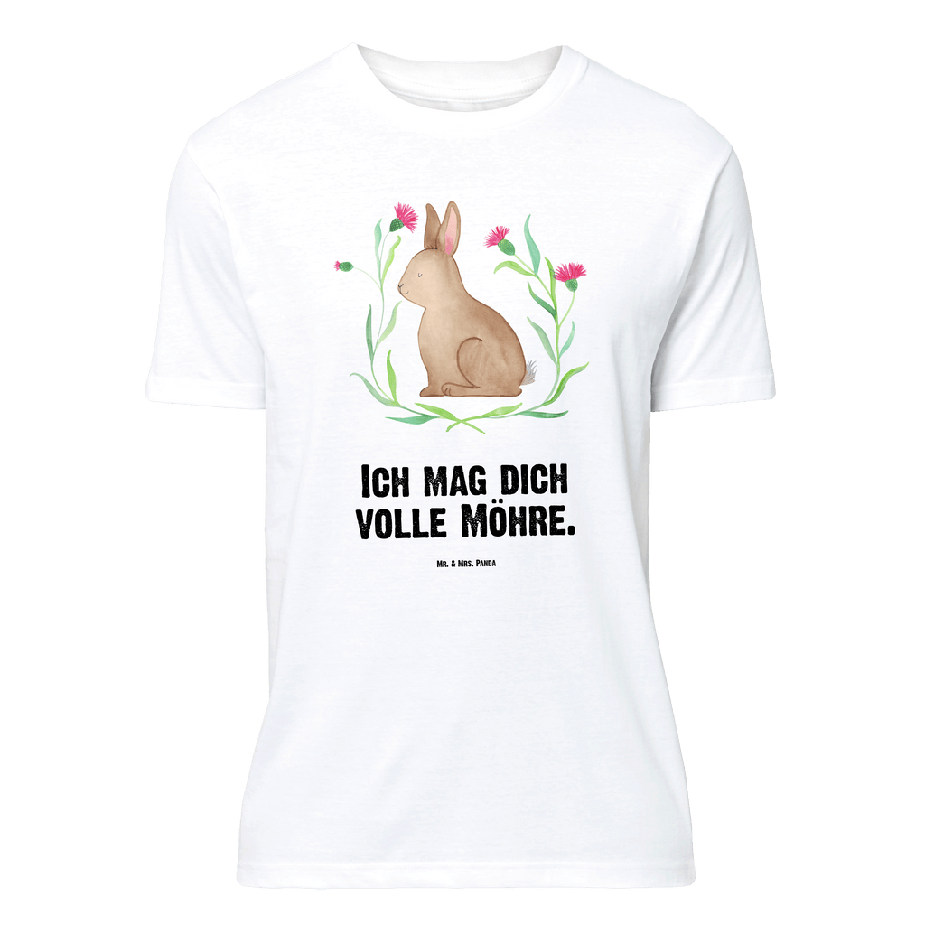 T-Shirt Standard Hase sitzend T-Shirt, Shirt, Tshirt, Lustiges T-Shirt, T-Shirt mit Spruch, Party, Junggesellenabschied, Jubiläum, Geburstag, Herrn, Damen, Männer, Frauen, Schlafshirt, Nachthemd, Sprüche, Ostern, Osterhase, Ostergeschenke, Osternest, Osterdeko, Geschenke zu Ostern, Ostern Geschenk, Ostergeschenke Kinder, Ostern Kinder, Frohe Ostern, Ostergrüße, Osterblume, Liebe, Grüße, Hase, Kaninchen