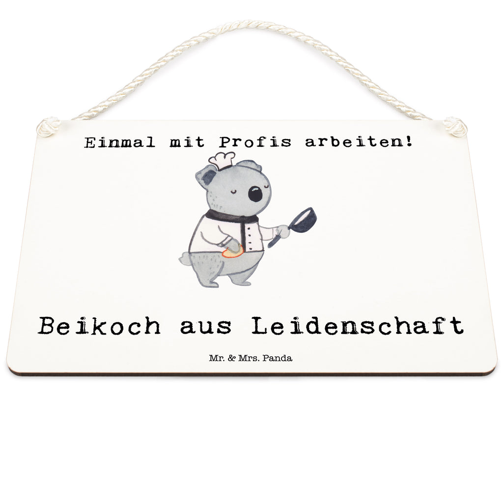 Deko Schild Beikoch aus Leidenschaft Dekoschild, Deko Schild, Schild, Tür Schild, Türschild, Holzschild, Wandschild, Wanddeko, Beruf, Ausbildung, Jubiläum, Abschied, Rente, Kollege, Kollegin, Geschenk, Schenken, Arbeitskollege, Mitarbeiter, Firma, Danke, Dankeschön, Beikoch, Spülhilfe, Hilfskoch, Jungkoch, Küchenhilfe, Gastronomie, Restaurant, Koch