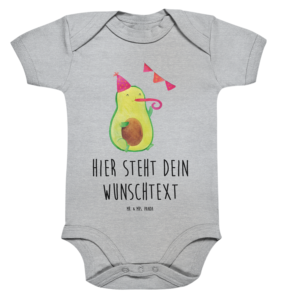 Personalisierter Baby Body Avocado Party Time Personalisierter Baby Body, Personalisierte Babykleidung, Personalisierter Babystrampler, Personalisierter Strampler, Personalisierter Wickelbody, Personalisierte Baby Erstausstattung, Junge, Mädchen, Avocado, Veggie, Vegan, Gesund