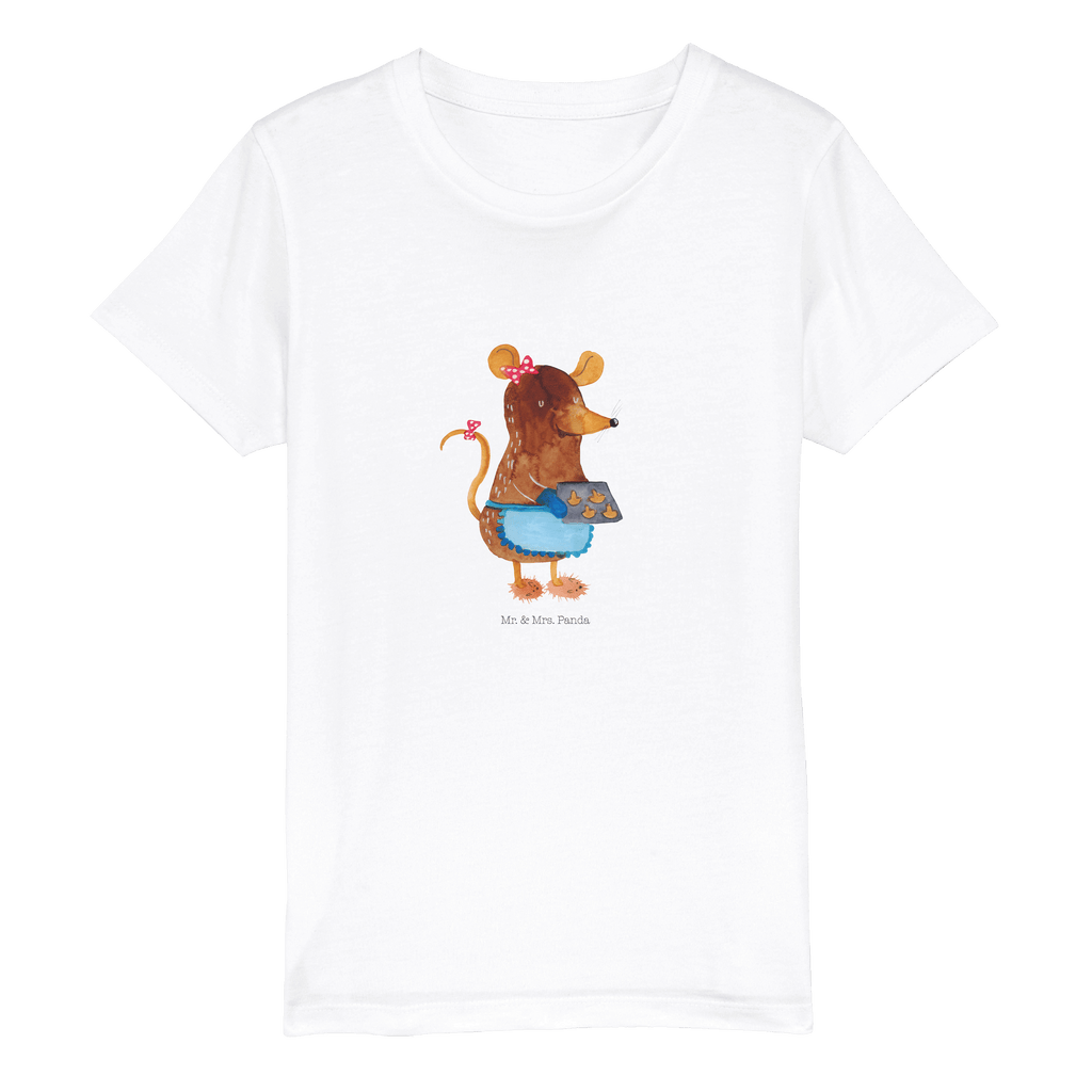 Organic Kinder T-Shirt Maus Kekse Kinder T-Shirt, Kinder T-Shirt Mädchen, Kinder T-Shirt Jungen, Winter, Weihnachten, Weihnachtsdeko, Nikolaus, Advent, Heiligabend, Wintermotiv, Maus, Kekse, backen, Weihnachtskekse, Plätzchen, Weihnachtsbäckerei, Chaosqueen