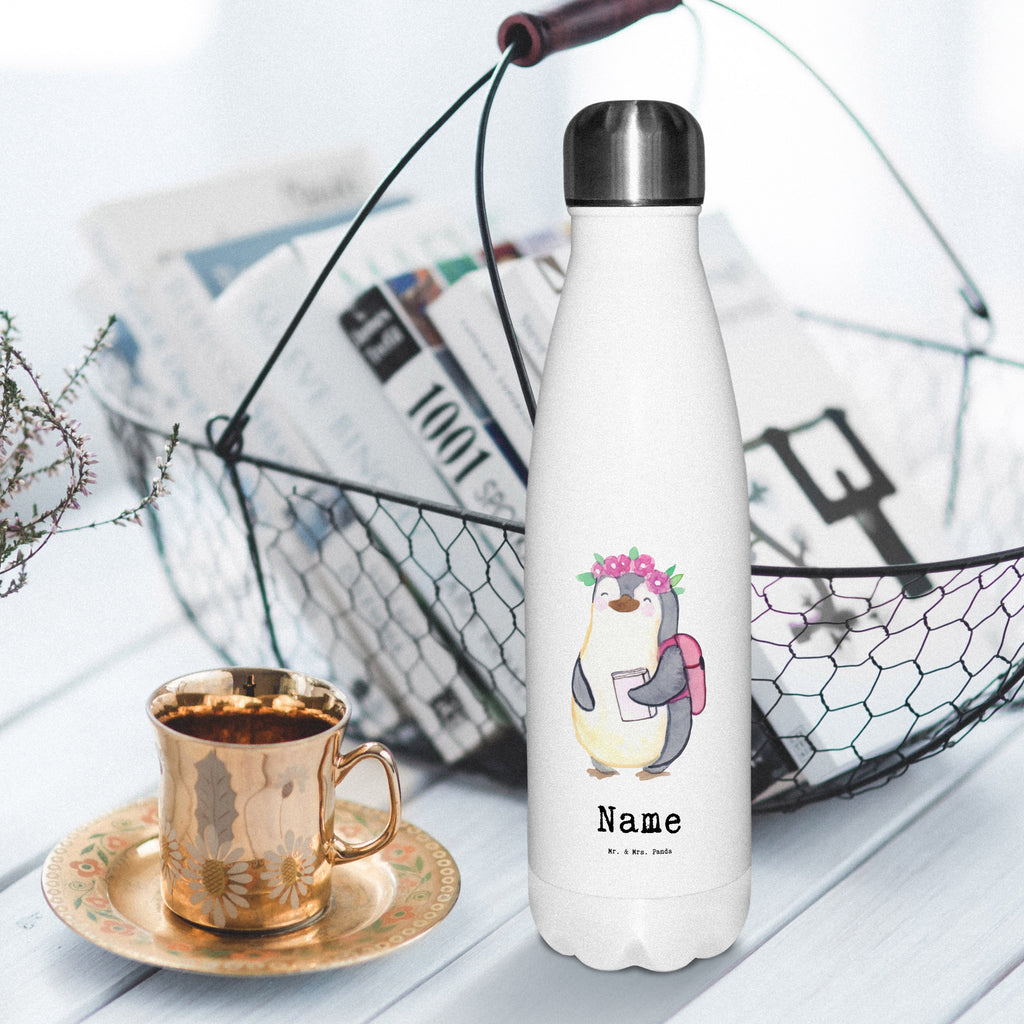 Personalisierte Thermosflasche Pinguin Beste Enkelin der Welt Personalisierte Isolierflasche, Personalisierte Thermoflasche, Personalisierte Trinkflasche, Trinkflasche Mit Namen, Wunschname, Bedrucken, Namensflasche, für, Dankeschön, Geschenk, Schenken, Geburtstag, Geburtstagsgeschenk, Geschenkidee, Danke, Bedanken, Mitbringsel, Freude machen, Geschenktipp, Enkelin, Enkelkind, Enkeltochter, Oma, Opa, Kind von Tochter, Kind von Sohn, Großtochter, Taufe