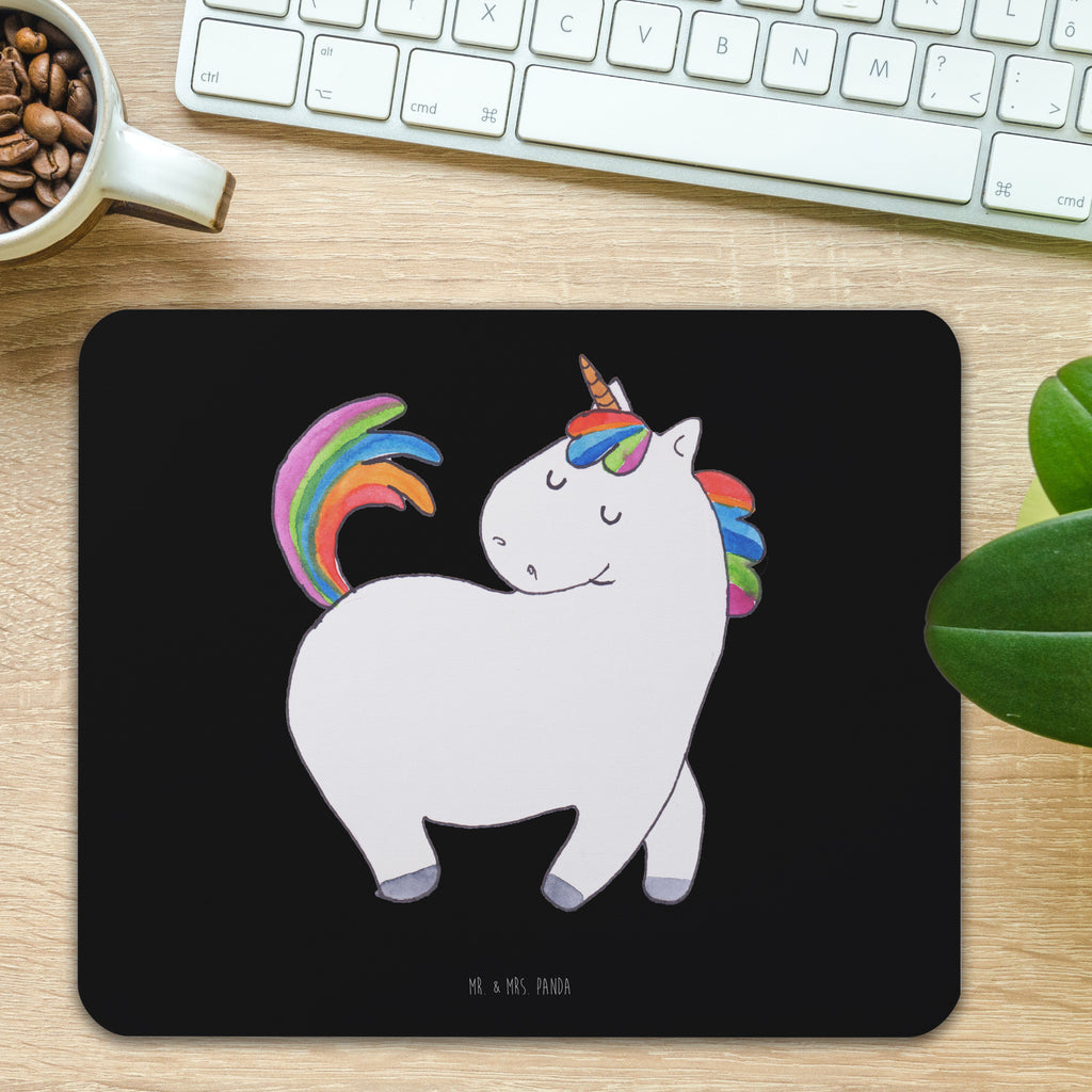 Mauspad Einhorn stolzierend Mousepad, Computer zubehör, Büroausstattung, PC Zubehör, Arbeitszimmer, Mauspad, Einzigartiges Mauspad, Designer Mauspad, Mausunterlage, Mauspad Büro, Einhorn, Einhörner, Einhorn Deko, Pegasus, Unicorn, stolz, anders, bunt, Pferd, Reiter, Reiten, Freundin, Geschenk