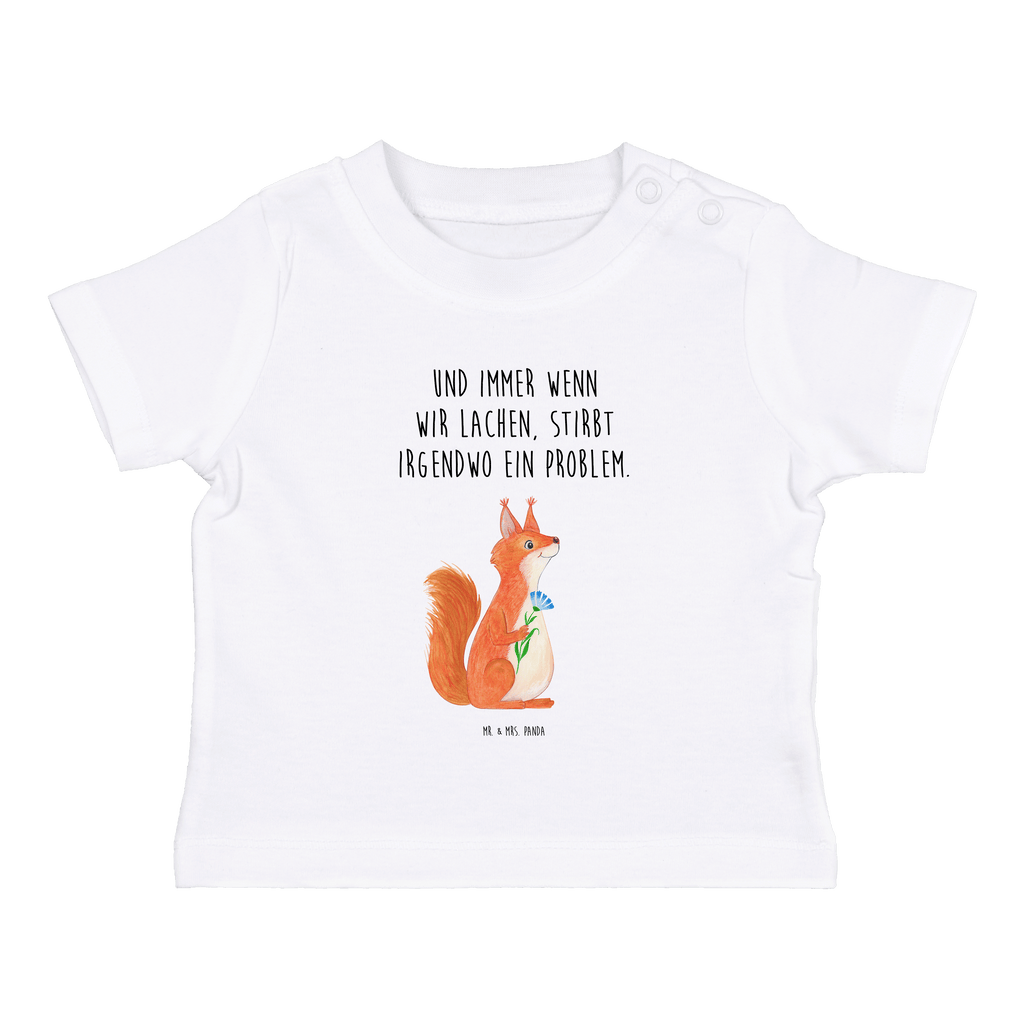 Organic Baby Shirt Eichhörnchen Blume Baby T-Shirt, Jungen Baby T-Shirt, Mädchen Baby T-Shirt, Shirt, Tiermotive, Gute Laune, lustige Sprüche, Tiere, Eichhörnchen, Eichhorn, Spruch positiv, Lachen, Spaß, Motivation Sprüche, Motivation Bilder, glücklich Spruch, Spruch Deko