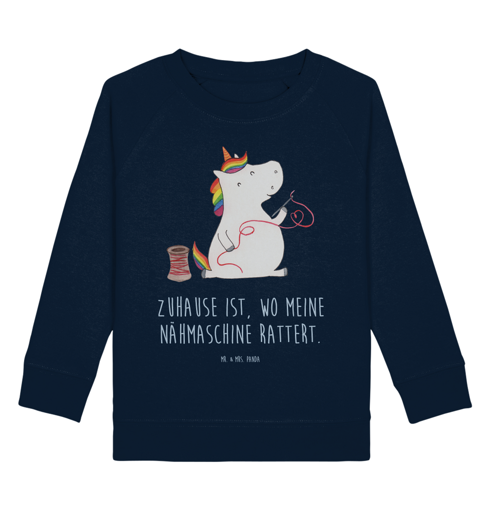 Organic Kinder Pullover Einhorn Näherin Kinder Pullover, Kinder Sweatshirt, Jungen, Mädchen, Einhorn, Einhörner, Einhorn Deko, Pegasus, Unicorn, Näherin, nähen, Freundin, Häkeln, Stricken, basteln, Nähzimmer