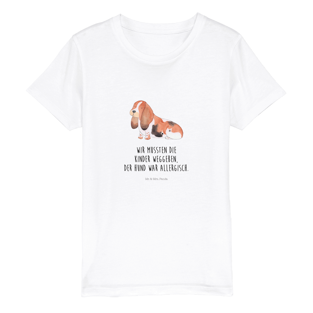 Organic Kinder T-Shirt Hund Basset Hound Kinder T-Shirt, Kinder T-Shirt Mädchen, Kinder T-Shirt Jungen, Hund, Hundemotiv, Haustier, Hunderasse, Tierliebhaber, Hundebesitzer, Sprüche, Basset Hound, Basset, Hundeliebe, kinderlos