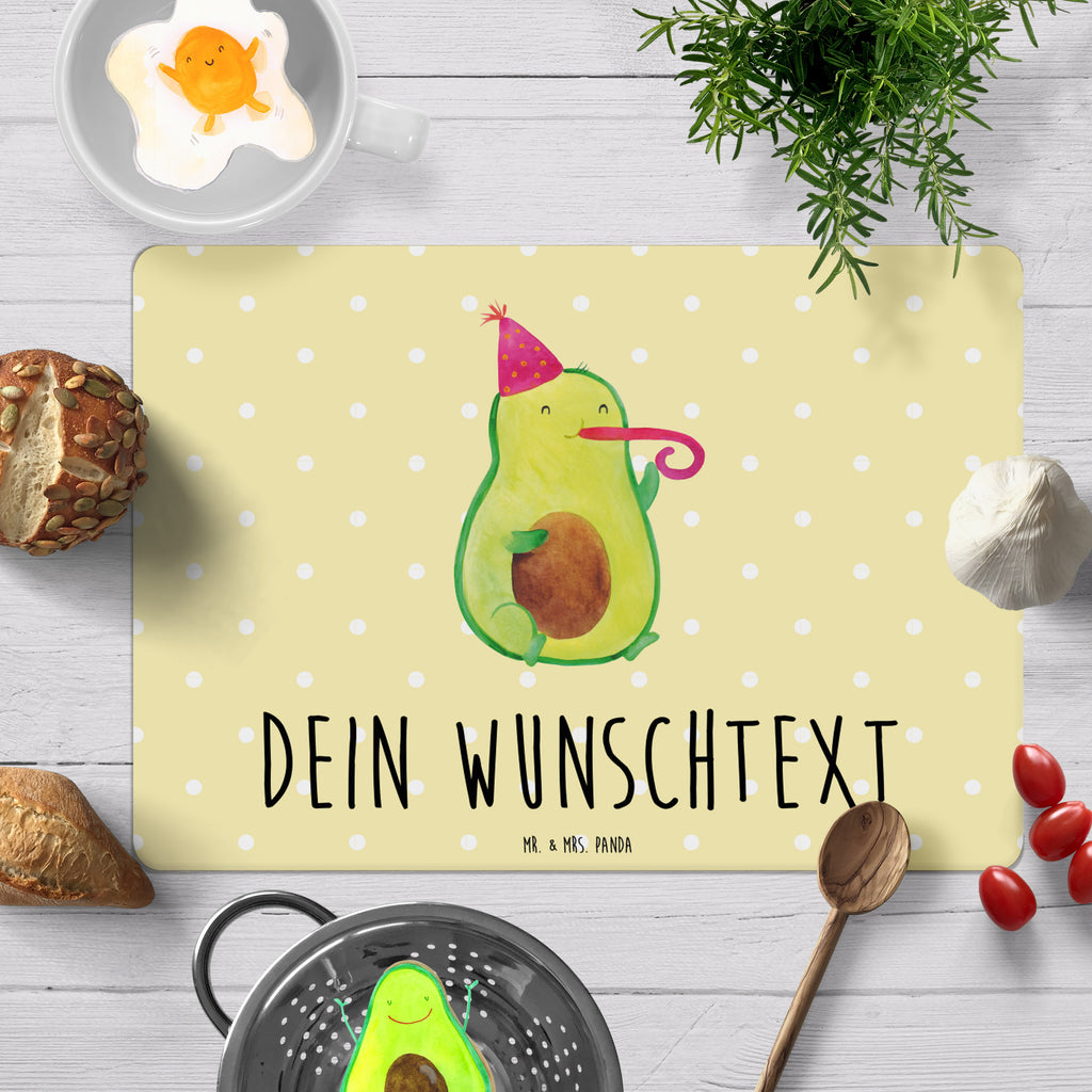 Personalisiertes Tischset Avocado Partyhupe Personalisiertes Tischet, Personalisierter Tischuntersetzer, Personalisiertes Platzset, tischset personalisiert, personalisiertes tischset, personalisierte platzsets, platzset personalisiert, personalisierte platzdeckchen, platzdeckchen personalisiert, tischset mit namen, platzdeckchen mit namen, platzset mit namen abwaschbar, platzset mit namen, tischset abwaschbar mit namen, Avocado, Veggie, Vegan, Gesund, Party, Feierlichkeit, Feier, Fete, Geburtstag, Gute Laune, Tröte