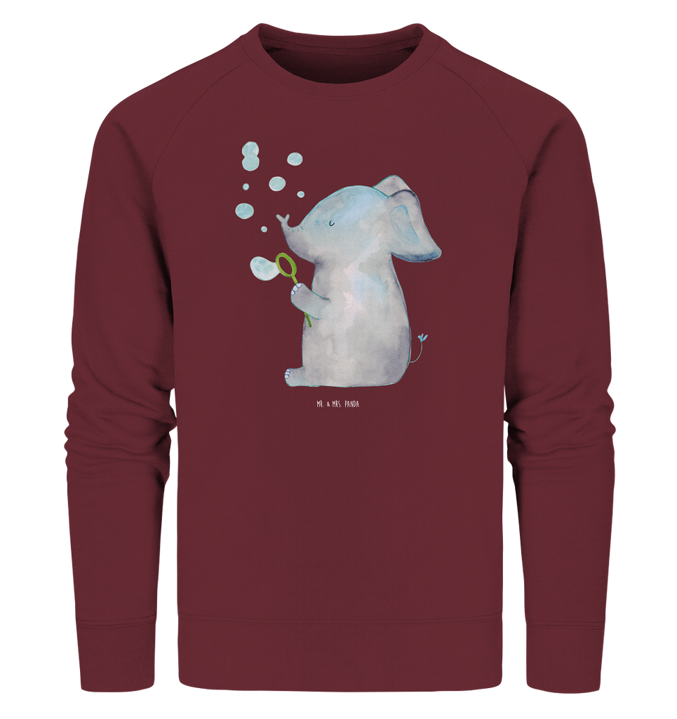 Organic Pullover Elefant Seifenblasen Pullover, Pullover Männer, Pullover Frauen, Sweatshirt, Sweatshirt Männer, Sweatshirt Frauen, Unisex, Tiermotive, Gute Laune, lustige Sprüche, Tiere, Elefant, Elefanten, Dickhäuter, Rüsseltier, Seifenblasen, Liebe, Heimat, Gefühl. Daheim, Liebesbeweis, Liebesspruch