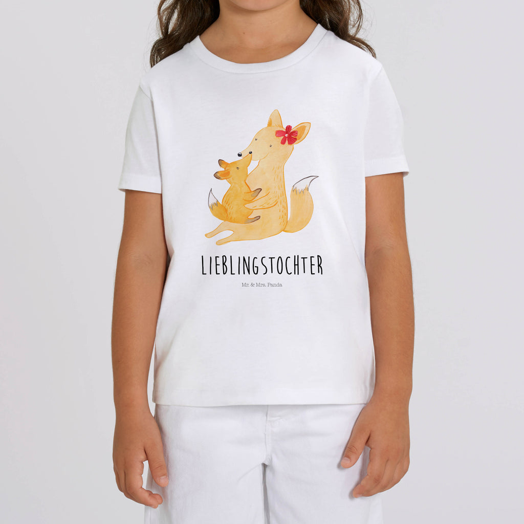 Organic Kinder T-Shirt Fuchs Mama Kinder T-Shirt, Kinder T-Shirt Mädchen, Kinder T-Shirt Jungen, Familie, Vatertag, Muttertag, Bruder, Schwester, Mama, Papa, Oma, Opa, Mutter, Tochter, Lieblingstochter, Beste Tochter, Geschenk