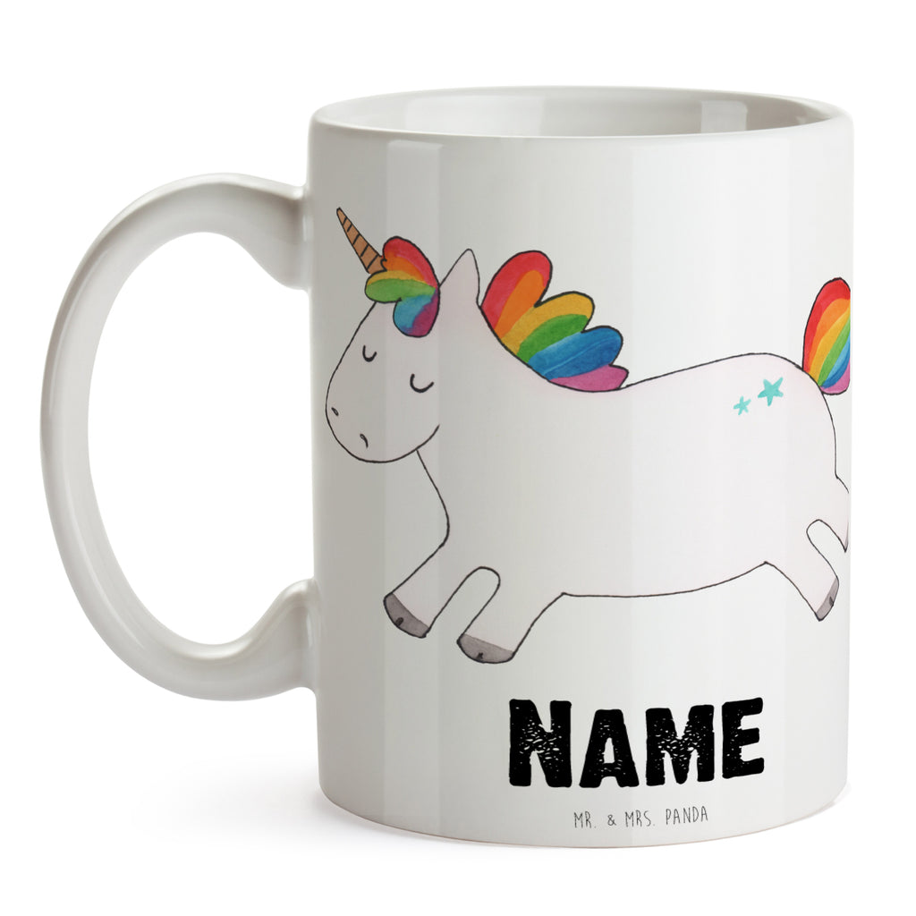 Personalisierte Tasse Einhorn Happy Personalisierte Tasse, Namenstasse, Wunschname, Personalisiert, Tasse, Namen, Drucken, Tasse mit Namen, Einhorn, Einhörner, Einhorn Deko, Pegasus, Unicorn, glücklich, fröhlich, Spaß, Freude, Lebensfreude, witzig, spannend, Lächeln, Lachen