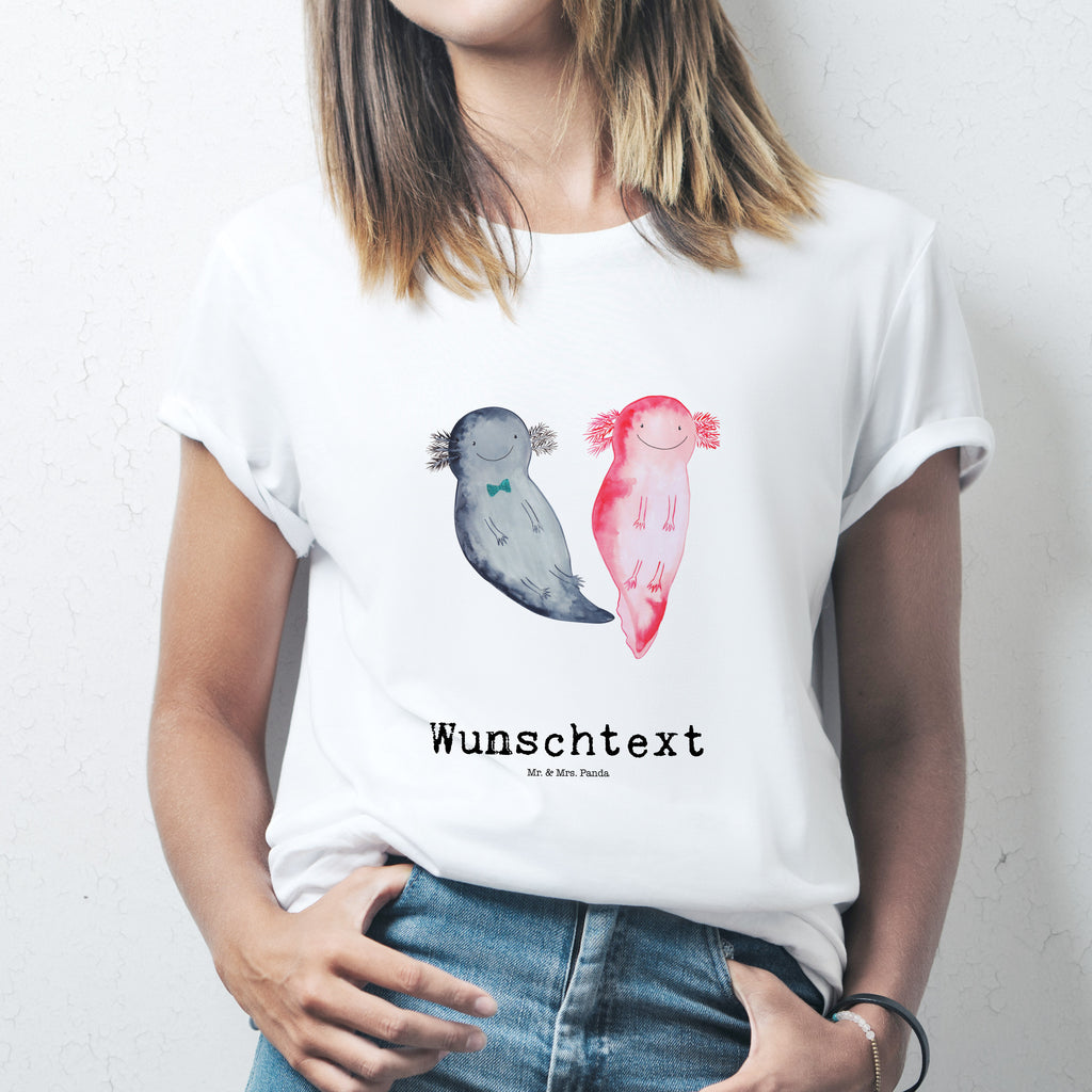 Personalisiertes T-Shirt Axolotl Liebe T-Shirt Personalisiert, T-Shirt mit Namen, T-Shirt mit Aufruck, Männer, Frauen, Liebe, Partner, Freund, Freundin, Ehemann, Ehefrau, Heiraten, Verlobung, Heiratsantrag, Liebesgeschenk, Jahrestag, Hocheitstag, Valentinstag, Geschenk für Frauen, Hochzeitstag, Mitbringsel, Geschenk für Freundin, Geschenk für Partner, Liebesbeweis, für Männer, für Ehemann