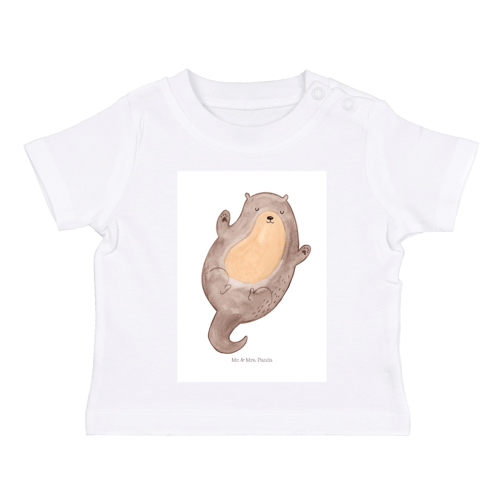 Organic Baby Shirt Otter Umarmen Baby T-Shirt, Jungen Baby T-Shirt, Mädchen Baby T-Shirt, Shirt, Otter, Fischotter, Seeotter, Otter Seeotter See Otter