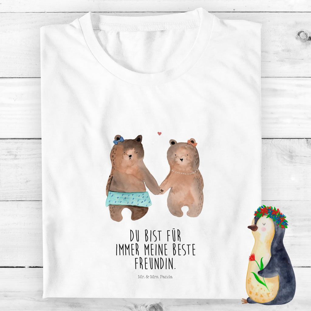 Organic Kinder T-Shirt Bär Freundin Kinder T-Shirt, Kinder T-Shirt Mädchen, Kinder T-Shirt Jungen, Bär, Teddy, Teddybär, Bär Freundin Beste Freund Liebe Liebesbeweis Verliebt Kumpel Kumpeliene