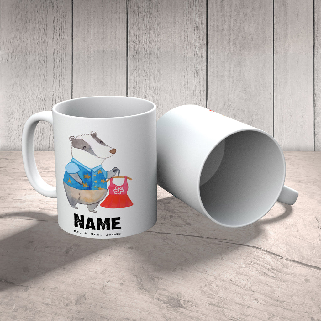 Personalisierte Tasse Modeverkäufer mit Herz Personalisierte Tasse, Namenstasse, Wunschname, Personalisiert, Tasse, Namen, Drucken, Tasse mit Namen, Beruf, Ausbildung, Jubiläum, Abschied, Rente, Kollege, Kollegin, Geschenk, Schenken, Arbeitskollege, Mitarbeiter, Firma, Danke, Dankeschön, Modeverkäufer, Verkäufer, Fashion Store