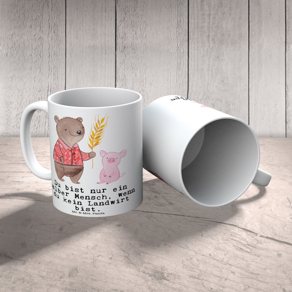 Tasse Landwirt mit Herz Tasse, Kaffeetasse, Teetasse, Becher, Kaffeebecher, Teebecher, Keramiktasse, Porzellantasse, Büro Tasse, Geschenk Tasse, Tasse Sprüche, Tasse Motive, Kaffeetassen, Tasse bedrucken, Designer Tasse, Cappuccino Tassen, Schöne Teetassen, Beruf, Ausbildung, Jubiläum, Abschied, Rente, Kollege, Kollegin, Geschenk, Schenken, Arbeitskollege, Mitarbeiter, Firma, Danke, Dankeschön, Landwirt; Bauer, Tierwirt, Agronom, Farmer, Bauernhof