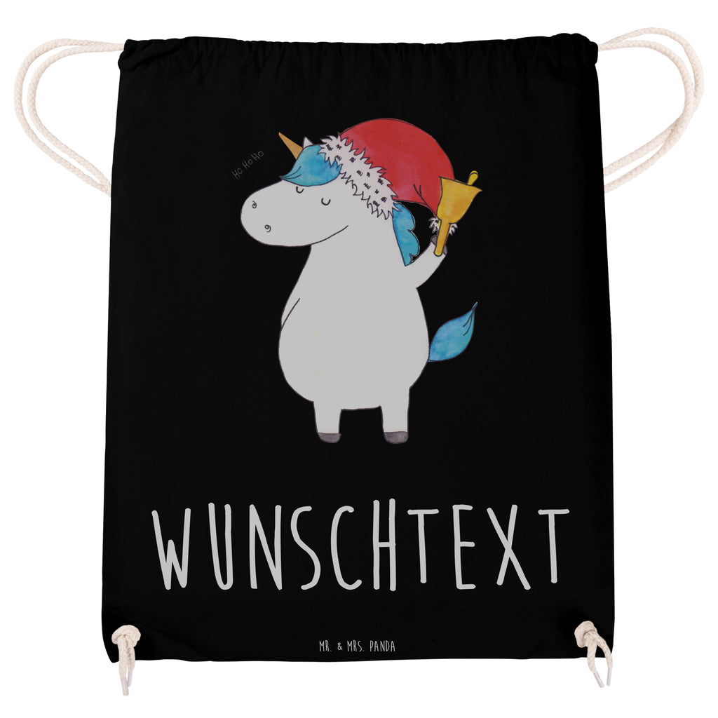 Personalisierter Sportbeutel Einhorn Weihnachtsmann Personalisierter Sportbeutel, Personalisierter Beutel, Personalisierte Sporttasche, Personalisierter Tasche, Personalisierter Stoffbeutel, Personalisierter Sportbeutel Kinder, Sportbeutel mit Namen, Turnbeutel mit Namen, Beutel mit Namen, Sporttasche mit Namen, Tasche mit Namen, Stoffbeutel mit Namen, Sportbeutel Kinder mit Namen, Wunschtext, Wunschnamen, Personalisierbar, Personalisierung, Einhorn, Einhörner, Einhorn Deko, Pegasus, Unicorn, Gin, Schokolade, Schoki, Weihnachten, Weihnachtsmann, Nikolaus, Wunschzettel, Wunschliste, Feenstaub