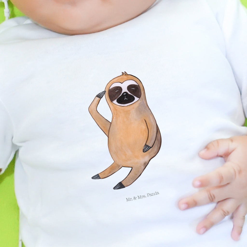 Baby Longsleeve Faultier Vogel zeigen Mädchen, Jungen, Baby, Longsleeve, Langarm, Bio, Kleidung, uni, Langarmshirt, Faultier, Faultier Geschenk, Faultier Deko, Faultiere, faul, Lieblingstier, Spinner, früher Vogel, der frühe Vogel, Frühaufsteher, Morgenmuffel, Vogel, Faultierwelt