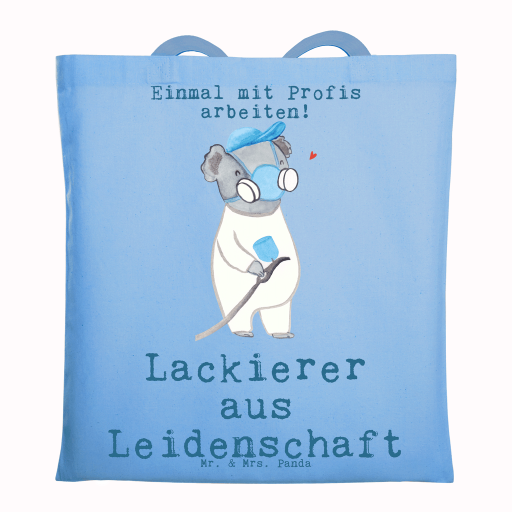 Tragetasche Lackierer aus Leidenschaft Beuteltasche, Beutel, Einkaufstasche, Jutebeutel, Stoffbeutel, Tasche, Shopper, Umhängetasche, Strandtasche, Schultertasche, Stofftasche, Tragetasche, Badetasche, Jutetasche, Einkaufstüte, Laptoptasche, Beruf, Ausbildung, Jubiläum, Abschied, Rente, Kollege, Kollegin, Geschenk, Schenken, Arbeitskollege, Mitarbeiter, Firma, Danke, Dankeschön, Lackierer, Lackierermeister, Werkstatt Lackierer, Gesellenprüfung