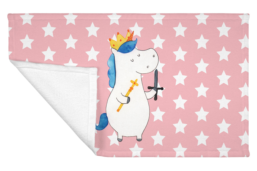 Handtuch Einhorn König mit Schwert Handtuch, Badehandtuch, Badezimmer, Handtücher, groß, Kinder, Baby, Einhorn, Einhörner, Einhorn Deko, Pegasus, Unicorn, König, Ritter, Mittelalter