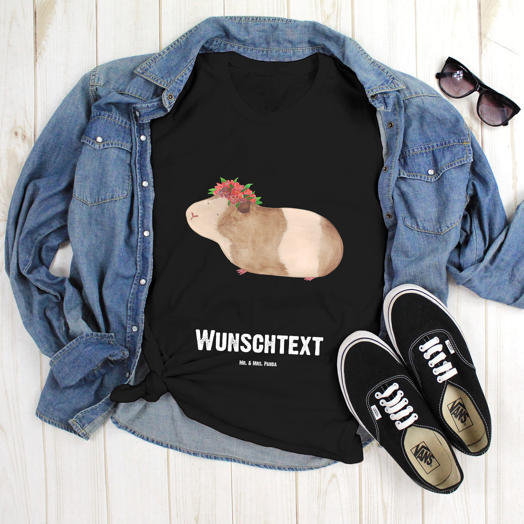 Personalisiertes T-Shirt Meerschweinchen weise T-Shirt Personalisiert, T-Shirt mit Namen, T-Shirt mit Aufruck, Männer, Frauen, Tiermotive, Gute Laune, lustige Sprüche, Tiere, Meerschweinchen, Meerie, Meeries, Wunder, Blumenkind, Realität, Spruch, Weisheit, Motivation, Wunderland