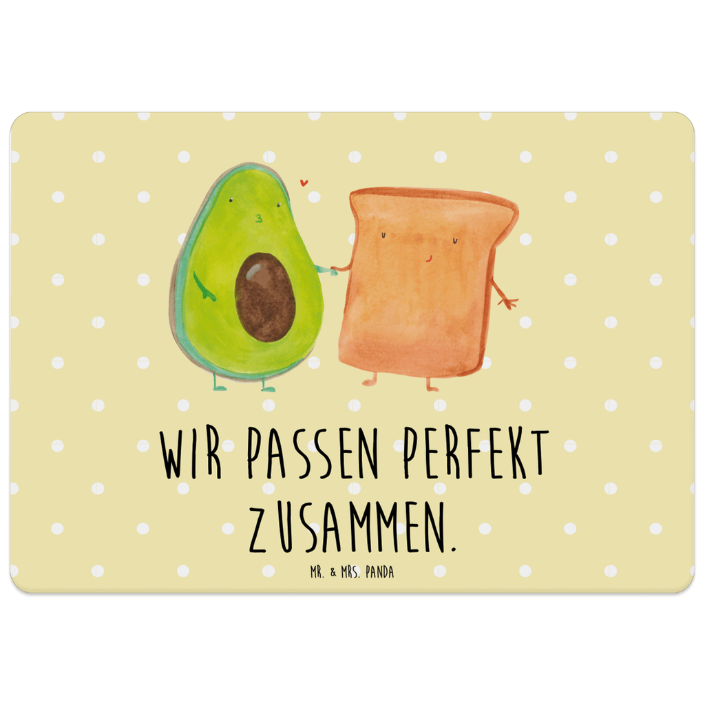 Tischset Avocado + Toast Tischset, Tischuntersetzer, Platzset, Tischsets abwaschbar, Tischunterlage, Avocado, Veggie, Vegan, Gesund, Toast, Toastbrot, Liebespaar, Pärchen, Freund, Freundin, Verlobt, Verlobungsparty, Hochzeit, Hochzeitsgeschenk, Jahrestag, Jahrestagsgeschenk