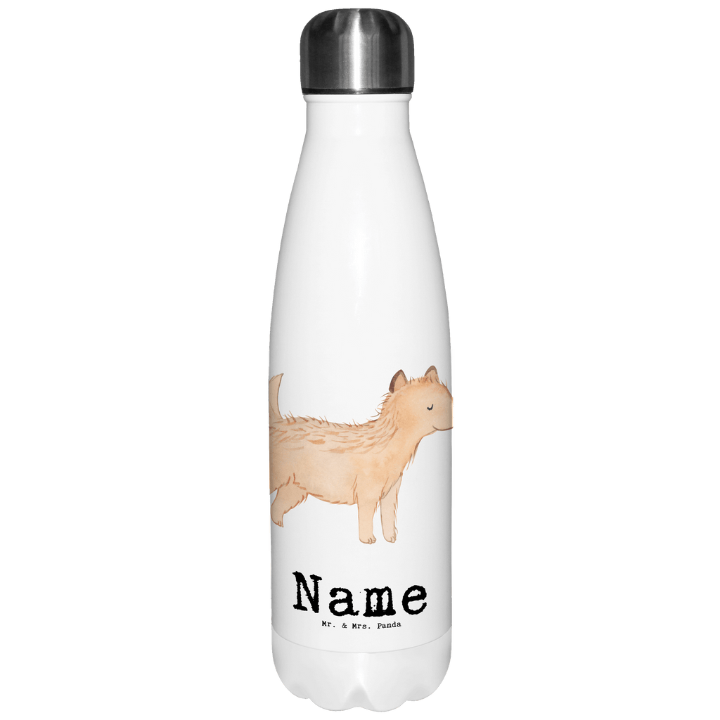 Personalisierte Thermosflasche Cairn Terrier Lebensretter Personalisierte Isolierflasche, Personalisierte Thermoflasche, Personalisierte Trinkflasche, Trinkflasche Mit Namen, Wunschname, Bedrucken, Namensflasche, Hund, Hunderasse, Rassehund, Hundebesitzer, Geschenk, Tierfreund, Schenken, Welpe, Cairn Terrier