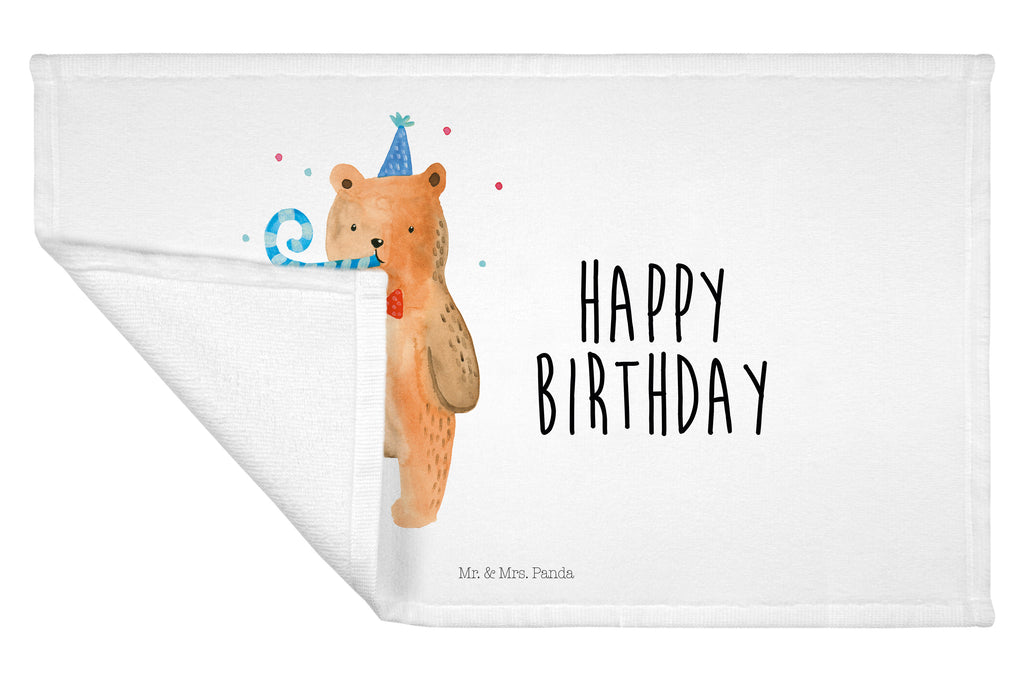 Handtuch Birthday Bär Handtuch, Badehandtuch, Badezimmer, Handtücher, groß, Kinder, Baby, Bär, Teddy, Teddybär, Happy Birthday, Alles Gute, Glückwunsch, Geburtstag