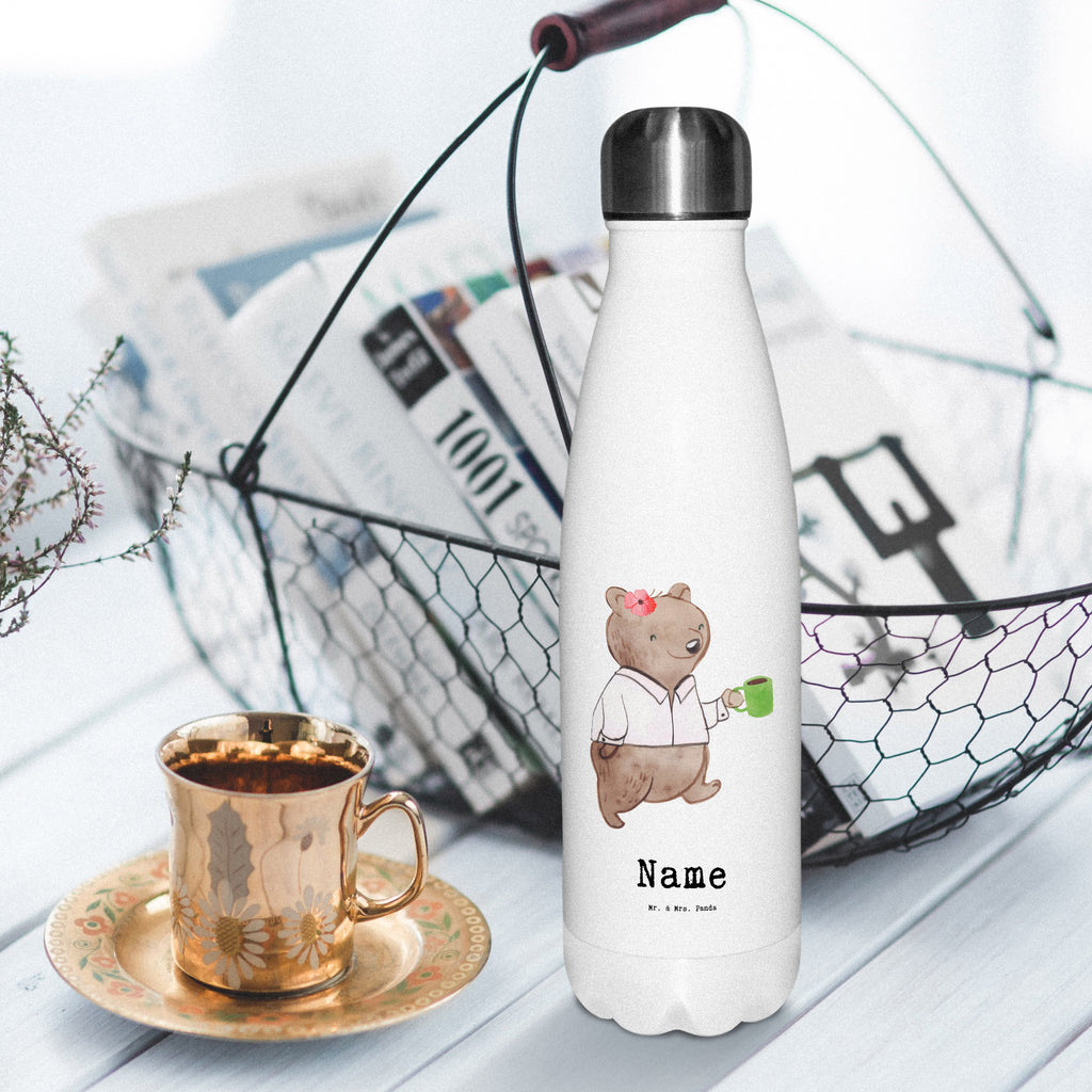 Personalisierte Thermosflasche Ausbilderin mit Herz Personalisierte Isolierflasche, Personalisierte Thermoflasche, Personalisierte Trinkflasche, Trinkflasche Mit Namen, Wunschname, Bedrucken, Namensflasche, Beruf, Ausbildung, Jubiläum, Abschied, Rente, Kollege, Kollegin, Geschenk, Schenken, Arbeitskollege, Mitarbeiter, Firma, Danke, Dankeschön, Ausbilderin, Tutorin, Ausbilderprüfung