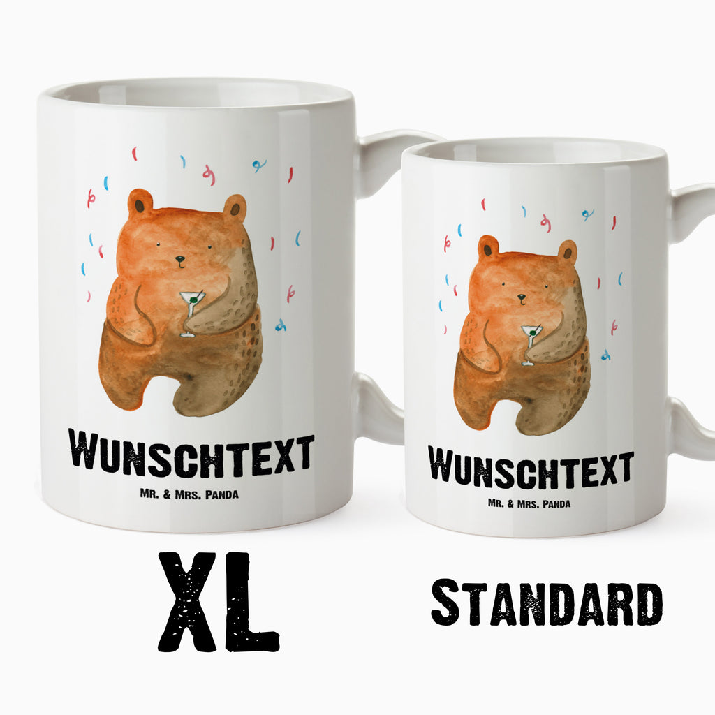 Personalisierte XL Tasse Bär Party Personalisierte XL Tasse, Personalisierte Große Tasse, Personalisierte Grosse Kaffeetasse, PErsonalisierter XL Becher, XL Teetasse mit Namen, XL Becher mit Namen, spülmaschinenfest, Jumbo Tasse, Groß, Personalisiert, XL Tasse mit Namen, XL Namenstasse, Jumbo Namenstasse, Bär, Teddy, Teddybär, Geburtstag, Geburtstagsgeschenk, Geschenk, Party, Feiern, Abfeiern, Mitbringsel, Gute Laune, Lustig