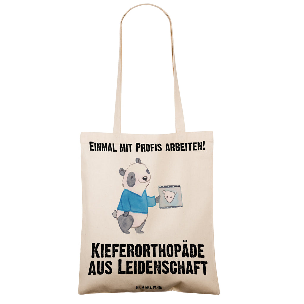 Tragetasche Kieferorthopäde aus Leidenschaft Beuteltasche, Beutel, Einkaufstasche, Jutebeutel, Stoffbeutel, Tasche, Shopper, Umhängetasche, Strandtasche, Schultertasche, Stofftasche, Tragetasche, Badetasche, Jutetasche, Einkaufstüte, Laptoptasche, Beruf, Ausbildung, Jubiläum, Abschied, Rente, Kollege, Kollegin, Geschenk, Schenken, Arbeitskollege, Mitarbeiter, Firma, Danke, Dankeschön