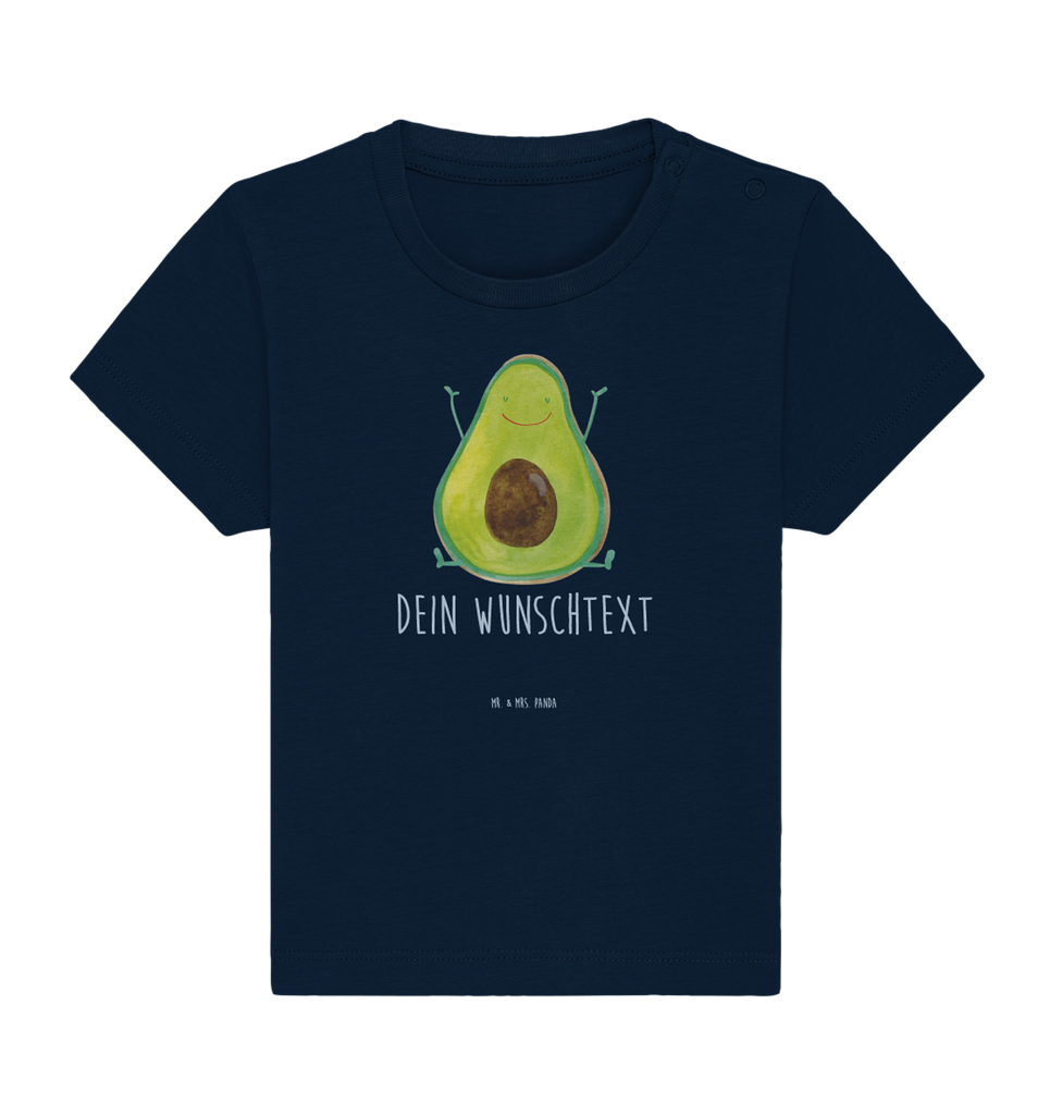 Personalisiertes Baby Shirt Avocado Glücklich Personalisiertes Baby T-Shirt, Personalisiertes Jungen Baby T-Shirt, Personalisiertes Mädchen Baby T-Shirt, Personalisiertes Shirt, Avocado, Veggie, Vegan, Gesund, Chaos