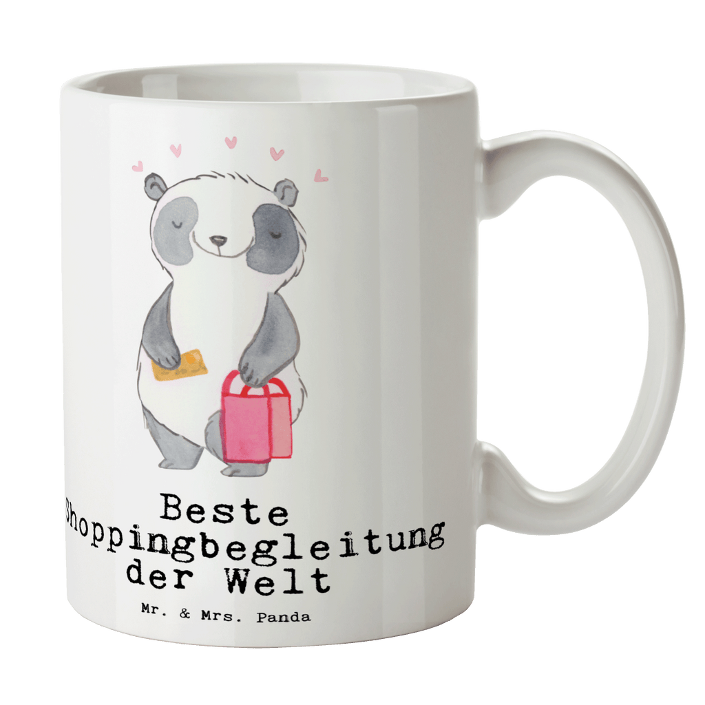 Tasse Panda Beste Shoppingbegleitung der Welt Tasse, Kaffeetasse, Teetasse, Becher, Kaffeebecher, Teebecher, Keramiktasse, Porzellantasse, Büro Tasse, Geschenk Tasse, Tasse Sprüche, Tasse Motive, Kaffeetassen, Tasse bedrucken, Designer Tasse, Cappuccino Tassen, Schöne Teetassen, für, Dankeschön, Geschenk, Schenken, Geburtstag, Geburtstagsgeschenk, Geschenkidee, Danke, Bedanken, Mitbringsel, Freude machen, Geschenktipp, Shoppingbegleitung, Shoppingpartner, Begleitung, Shoppen, Partner, Freundin, Freund, bff, Shopping, Einkaufen, Shopping-Queen, Queen, Bester