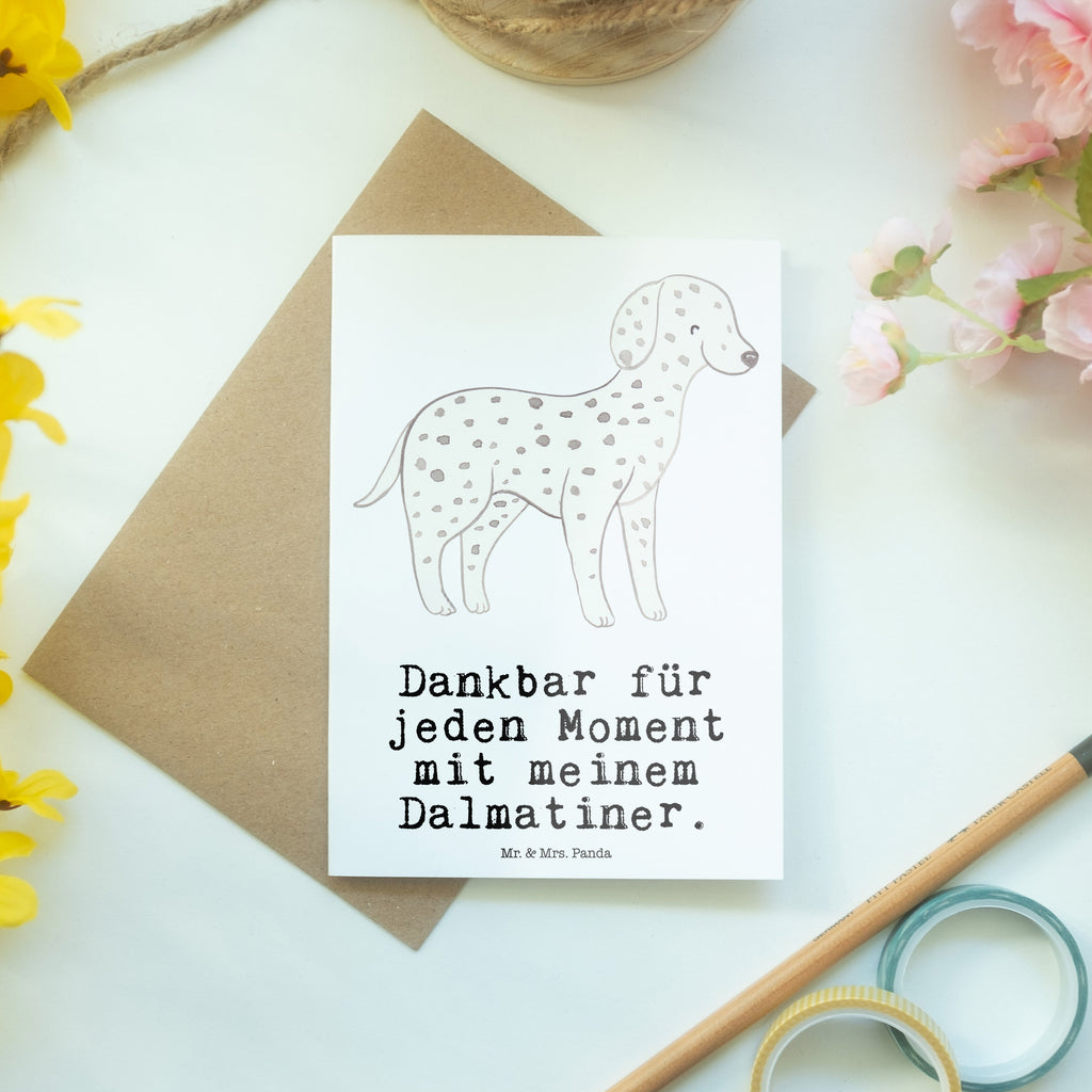 Grußkarte Dalmatiner Moment Grußkarte, Klappkarte, Einladungskarte, Glückwunschkarte, Hochzeitskarte, Geburtstagskarte, Karte, Ansichtskarten, Hund, Hunderasse, Rassehund, Hundebesitzer, Geschenk, Tierfreund, Schenken, Welpe, Dalmatiner, Dalmatinac