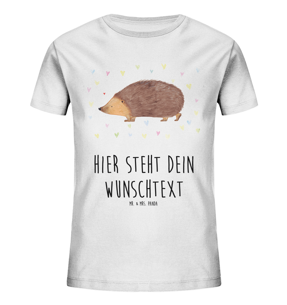 Personalisiertes Kinder T-Shirt Igel Herzen Personalisiertes Kinder T-Shirt, Tiermotive, Gute Laune, lustige Sprüche, Tiere, Liebe, Herz, Herzen, Igel, Vertrauen, Kuss, Leben