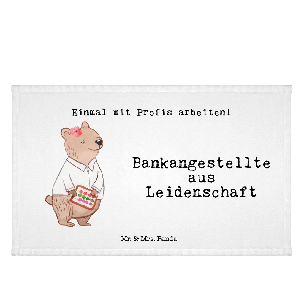 Handtuch Bankangestellte aus Leidenschaft Gästetuch, Reisehandtuch, Sport Handtuch, Frottier, Kinder Handtuch, Beruf, Ausbildung, Jubiläum, Abschied, Rente, Kollege, Kollegin, Geschenk, Schenken, Arbeitskollege, Mitarbeiter, Firma, Danke, Dankeschön, Bankangestellte, Bankfachfrau, Bänkerin, Bankberaterin