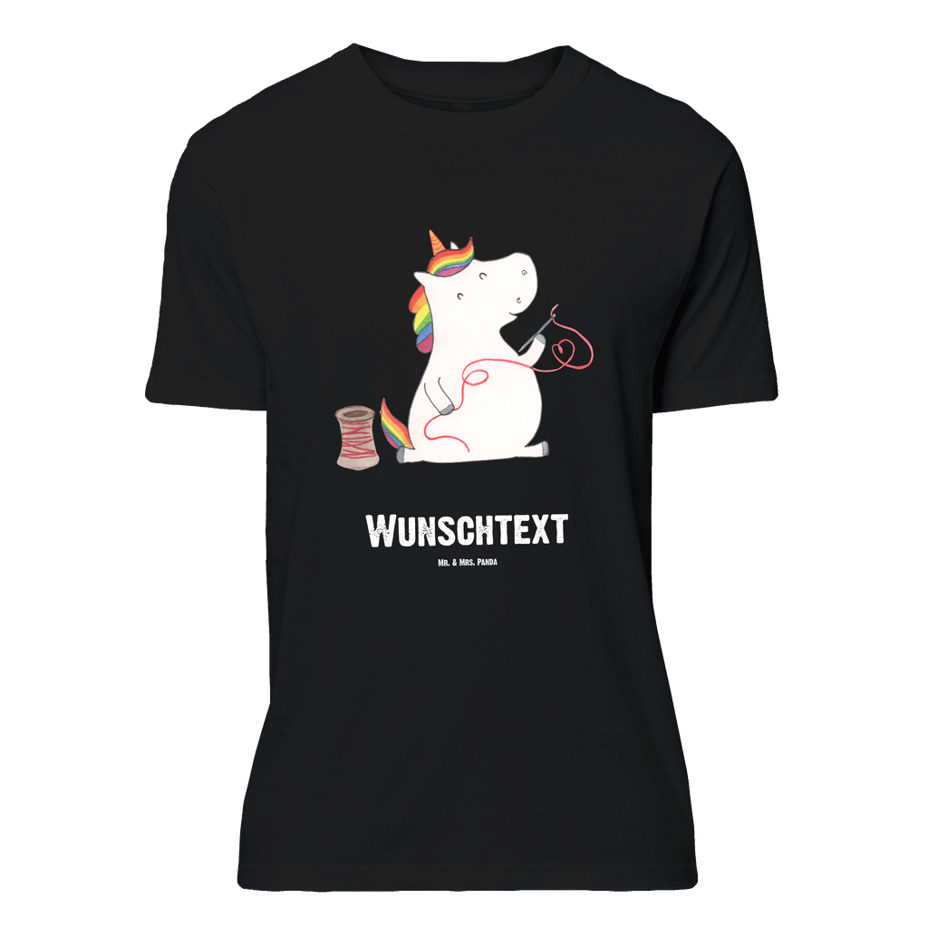 Personalisiertes T-Shirt Einhorn Näherin T-Shirt Personalisiert, T-Shirt mit Namen, T-Shirt mit Aufruck, Männer, Frauen, Wunschtext, Bedrucken, Einhorn, Einhörner, Einhorn Deko, Pegasus, Unicorn, Näherin, nähen, Mädchen, Freundin, Häkeln, Stricken, basteln, Nähzimmer