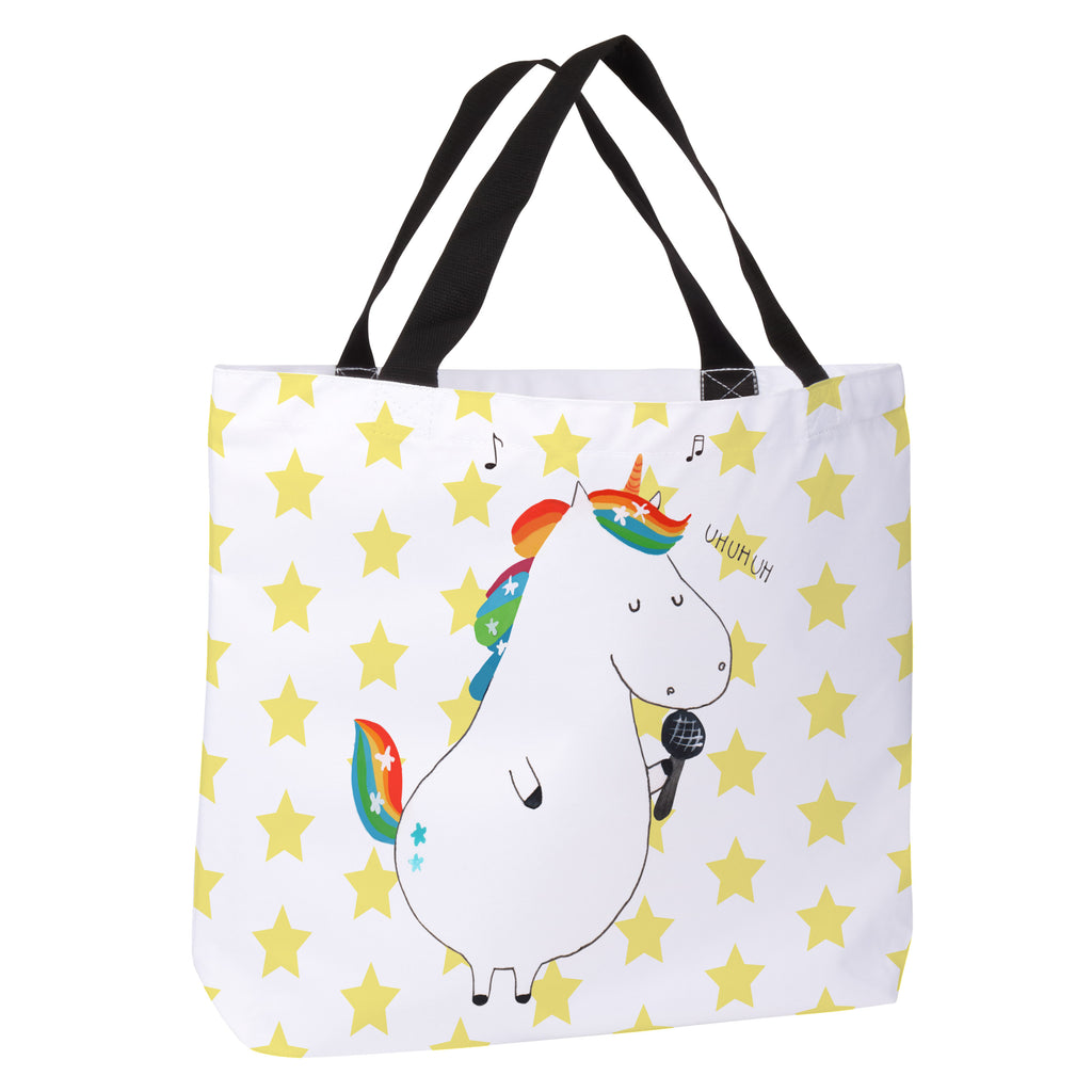 Shopper Einhorn Sänger Beutel, Einkaufstasche, Tasche, Strandtasche, Einkaufsbeutel, Shopper, Schultasche, Freizeittasche, Tragebeutel, Schulbeutel, Alltagstasche, Einhorn, Einhörner, Einhorn Deko, Pegasus, Unicorn, Glitzer, Konfetti, Party, Geburtstag, Feier, Fest, Disco, Sängerin, Sänger, Freundin