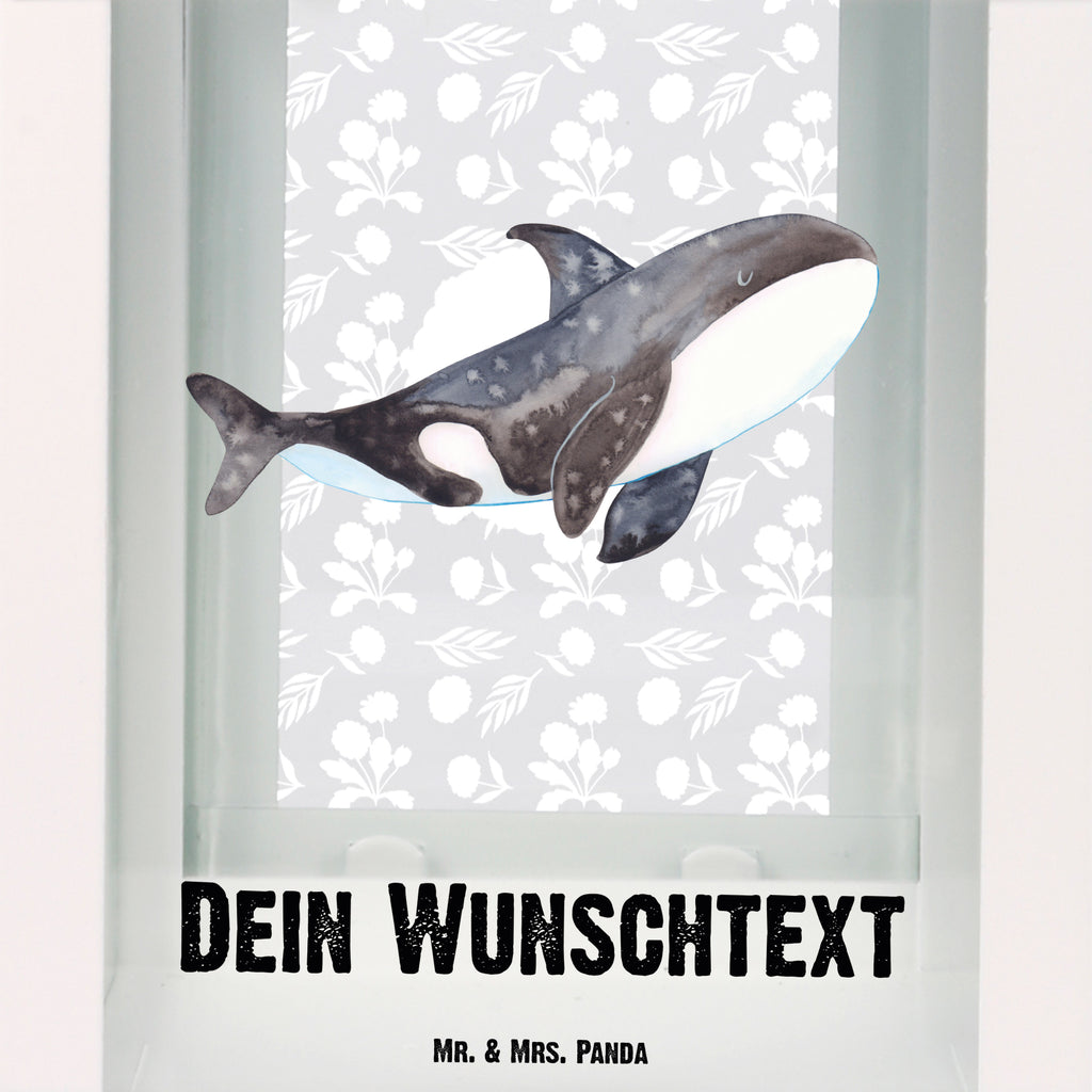 Personalisierte Deko Laterne Orca Gartenlampe, Gartenleuchte, Gartendekoration, Gartenlicht, Laterne kleine Laternen, XXL Laternen, Laterne groß, Meerestiere, Meer, Urlaub, Orca, Orcas, Killerwal, Wal, Möglichkeiten, Büro, Arbeit, Motivation, Selbstliebe, Neustart, Startup