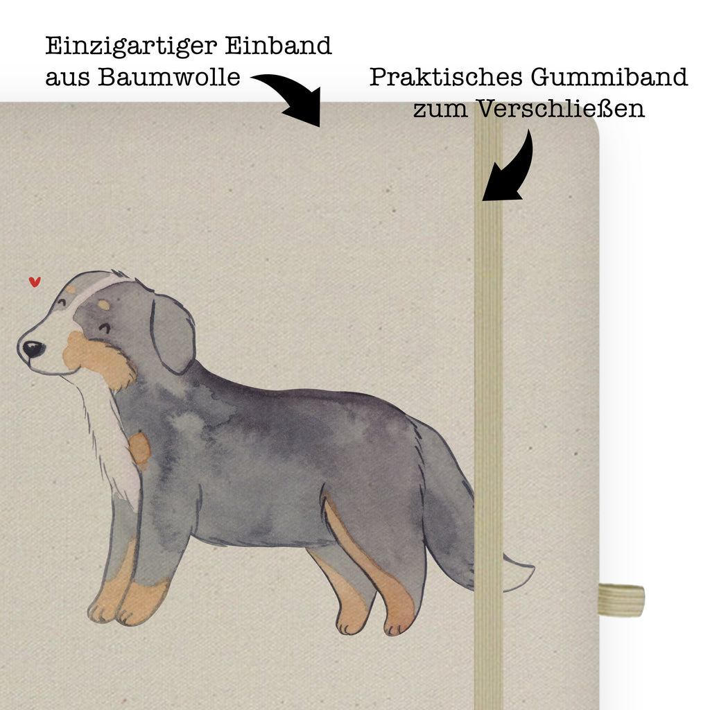 Baumwoll Notizbuch Berner Sennenhund Lebensretter Notizen, Eintragebuch, Tagebuch, Notizblock, Adressbuch, Journal, Kladde, Skizzenbuch, Notizheft, Schreibbuch, Schreibheft, Hund, Hunderasse, Rassehund, Hundebesitzer, Geschenk, Tierfreund, Schenken, Welpe, Dürrbächler, Berner Sennenhund