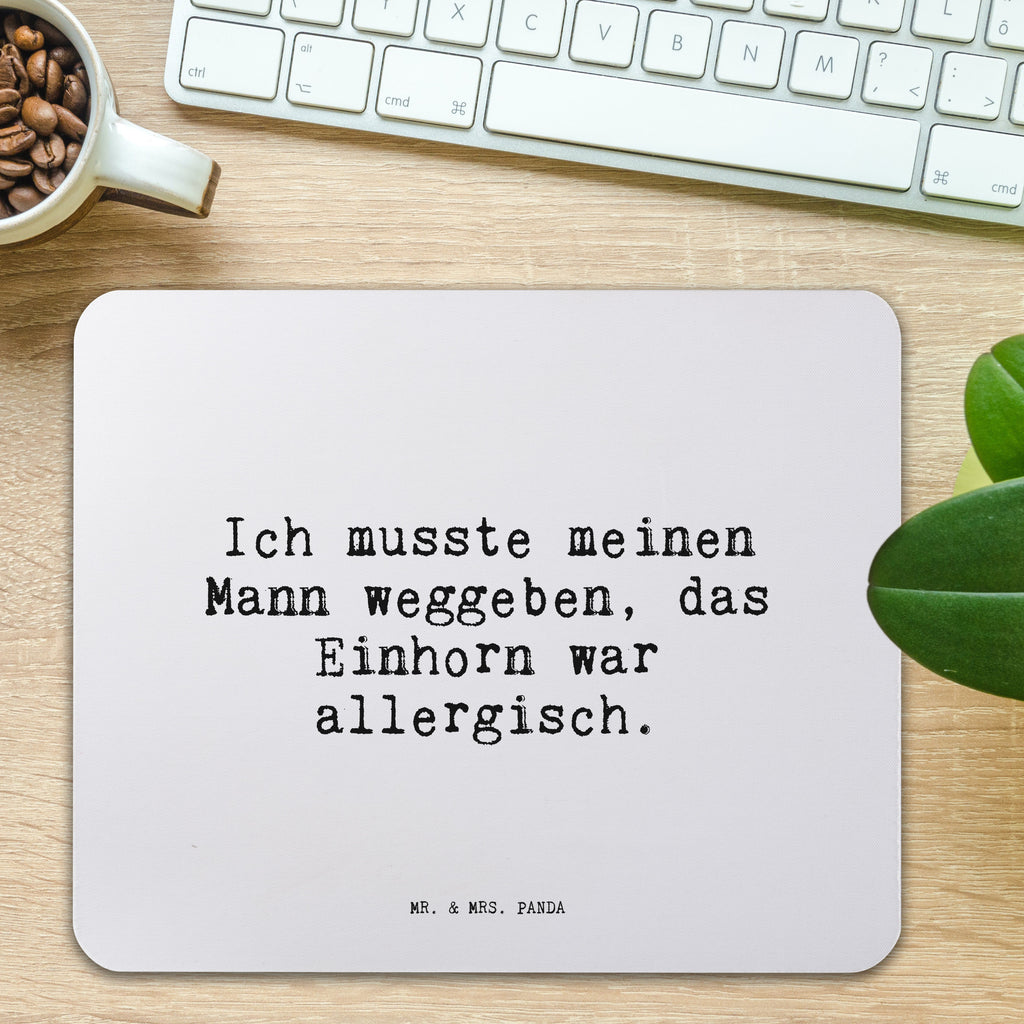 Mauspad Sprüche und Zitate Ich musste meinen Mann weggeben, das Einhorn war allergisch. Mousepad, Computer zubehör, Büroausstattung, PC Zubehör, Arbeitszimmer, Mauspad, Einzigartiges Mauspad, Designer Mauspad, Mausunterlage, Mauspad Büro, Spruch, Sprüche, lustige Sprüche, Weisheiten, Zitate, Spruch Geschenke, Spruch Sprüche Weisheiten Zitate Lustig Weisheit Worte