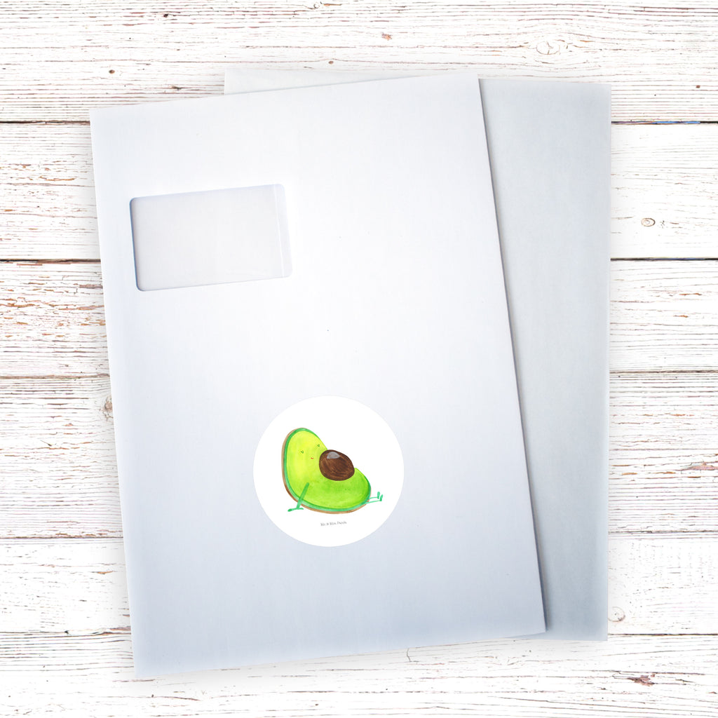 Rund Aufkleber Avocado schwanger Sticker, Aufkleber, Etikett, Avocado, Veggie, Vegan, Gesund, schwanger, Schwangerschaft, Babyparty, Babyshower