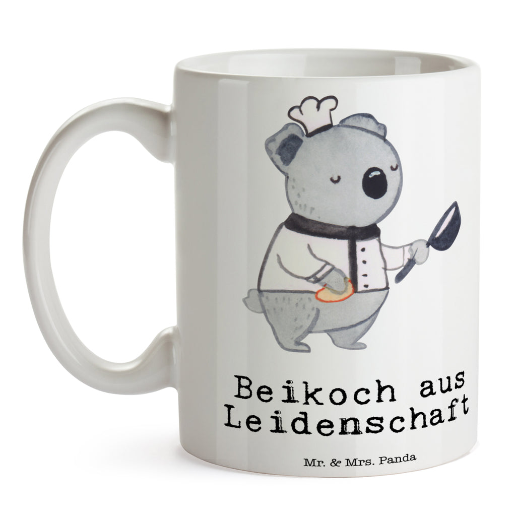 Tasse Beikoch aus Leidenschaft Tasse, Kaffeetasse, Teetasse, Becher, Kaffeebecher, Teebecher, Keramiktasse, Porzellantasse, Büro Tasse, Geschenk Tasse, Tasse Sprüche, Tasse Motive, Kaffeetassen, Tasse bedrucken, Designer Tasse, Cappuccino Tassen, Schöne Teetassen, Beruf, Ausbildung, Jubiläum, Abschied, Rente, Kollege, Kollegin, Geschenk, Schenken, Arbeitskollege, Mitarbeiter, Firma, Danke, Dankeschön, Beikoch, Spülhilfe, Hilfskoch, Jungkoch, Küchenhilfe, Gastronomie, Restaurant, Koch