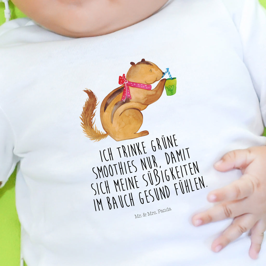 Organic Baby Shirt Eichhörnchen Smoothie Baby T-Shirt, Jungen Baby T-Shirt, Mädchen Baby T-Shirt, Shirt, Tiermotive, Gute Laune, lustige Sprüche, Tiere, Green Smoothies, Diät, Abnehmen, Streifenhörnchen, Eichhörnchen