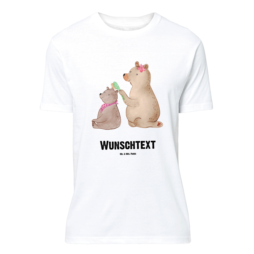 Personalisiertes T-Shirt Bär mit Kind T-Shirt Personalisiert, T-Shirt mit Namen, T-Shirt mit Aufruck, Männer, Frauen, Familie, Vatertag, Muttertag, Bruder, Schwester, Mama, Papa, Oma, Opa, Geschenk, Mutti, Mutter