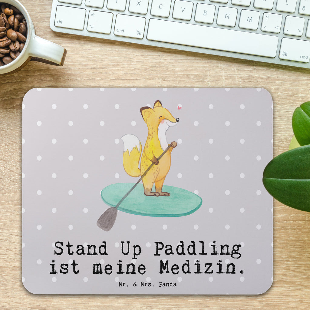 Mauspad Fuchs Stand Up Paddling Medizin Mousepad, Computer zubehör, Büroausstattung, PC Zubehör, Arbeitszimmer, Mauspad, Einzigartiges Mauspad, Designer Mauspad, Mausunterlage, Mauspad Büro, Geschenk, Sport, Sportart, Hobby, Schenken, Danke, Dankeschön, Auszeichnung, Gewinn, Sportler, Stand Up Paddling, Paddle Boarding, SUB, subben, Stand up paddle