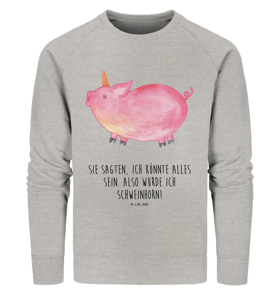 Organic Pullover Einhorn Schwein Pullover, Pullover Männer, Pullover Frauen, Sweatshirt, Sweatshirt Männer, Sweatshirt Frauen, Unisex, Einhorn, Einhörner, Einhorn Deko, Pegasus, Unicorn, Party, Spaß, Schwein, Schweinhorn, Bauer, witzig. lustig, Spruch, geschenk, Pig, Piggy, funny, english, englisch